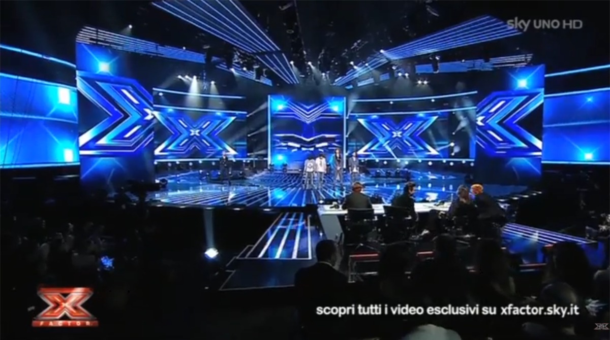 x Factor2014 sky studio