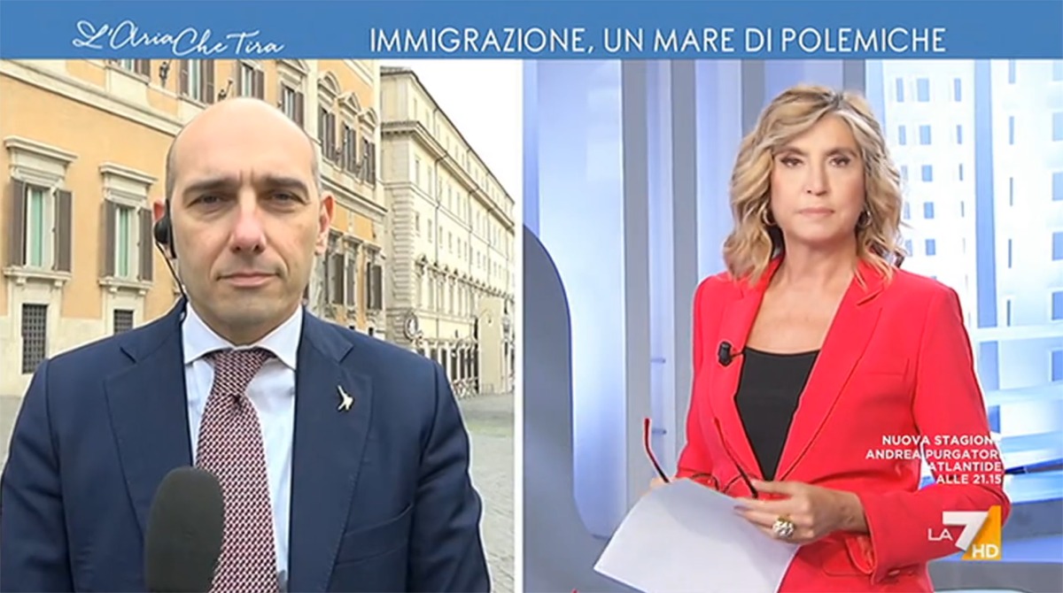 Myrta Merlino L'aria che tira la 7
